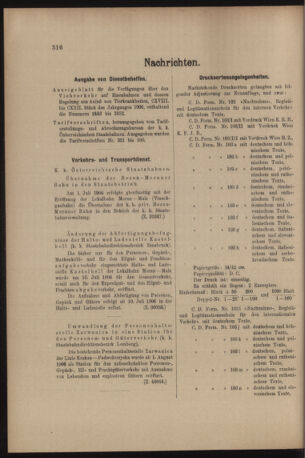 Verordnungs- und Anzeige-Blatt der k.k. General-Direction der österr. Staatsbahnen 19060811 Seite: 6