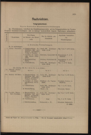 Verordnungs- und Anzeige-Blatt der k.k. General-Direction der österr. Staatsbahnen 19060818 Seite: 11