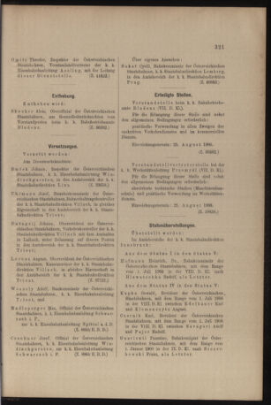 Verordnungs- und Anzeige-Blatt der k.k. General-Direction der österr. Staatsbahnen 19060818 Seite: 3