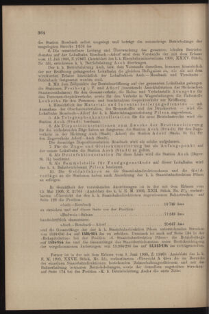 Verordnungs- und Anzeige-Blatt der k.k. General-Direction der österr. Staatsbahnen 19060922 Seite: 8