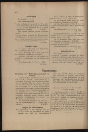 Verordnungs- und Anzeige-Blatt der k.k. General-Direction der österr. Staatsbahnen 19061001 Seite: 2