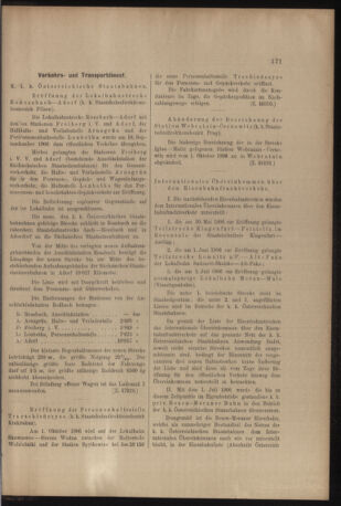 Verordnungs- und Anzeige-Blatt der k.k. General-Direction der österr. Staatsbahnen 19061001 Seite: 3