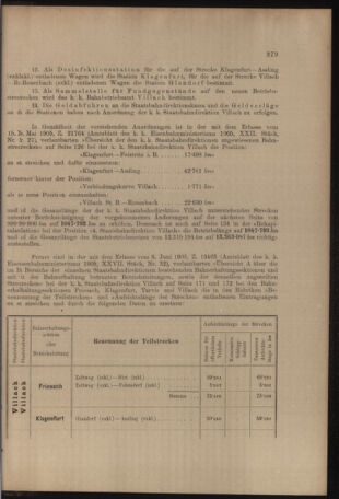 Verordnungs- und Anzeige-Blatt der k.k. General-Direction der österr. Staatsbahnen 19061006 Seite: 3