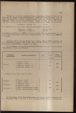 Verordnungs- und Anzeige-Blatt der k.k. General-Direction der österr. Staatsbahnen 19061006 Seite: 5