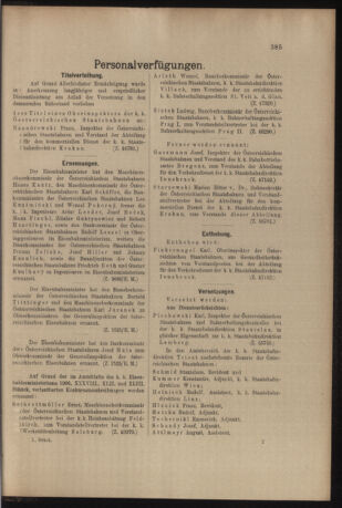 Verordnungs- und Anzeige-Blatt der k.k. General-Direction der österr. Staatsbahnen 19061006 Seite: 9