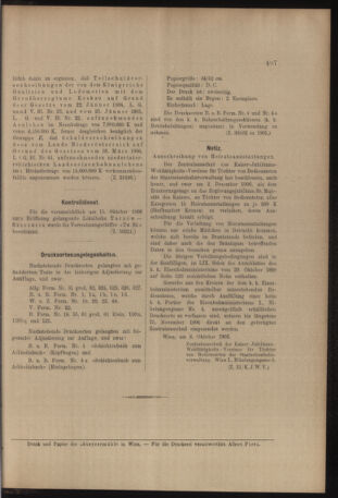 Verordnungs- und Anzeige-Blatt der k.k. General-Direction der österr. Staatsbahnen 19061013 Seite: 19