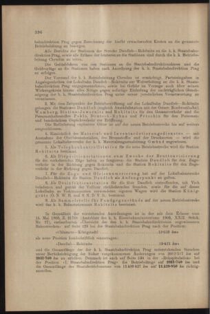 Verordnungs- und Anzeige-Blatt der k.k. General-Direction der österr. Staatsbahnen 19061013 Seite: 8