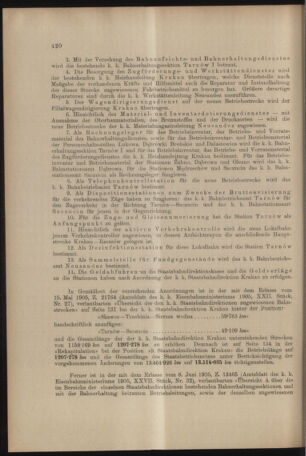 Verordnungs- und Anzeige-Blatt der k.k. General-Direction der österr. Staatsbahnen 19061027 Seite: 2