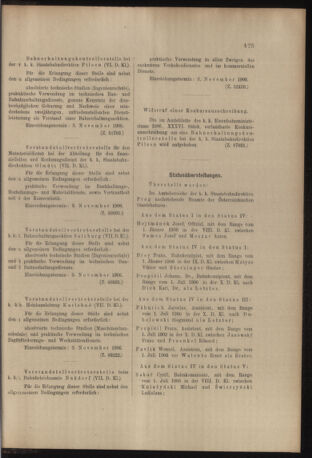 Verordnungs- und Anzeige-Blatt der k.k. General-Direction der österr. Staatsbahnen 19061027 Seite: 7