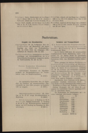 Verordnungs- und Anzeige-Blatt der k.k. General-Direction der österr. Staatsbahnen 19061027 Seite: 8