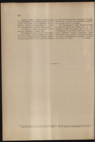 Verordnungs- und Anzeige-Blatt der k.k. General-Direction der österr. Staatsbahnen 19061103 Seite: 4