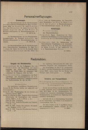 Verordnungs- und Anzeige-Blatt der k.k. General-Direction der österr. Staatsbahnen 19061110 Seite: 3