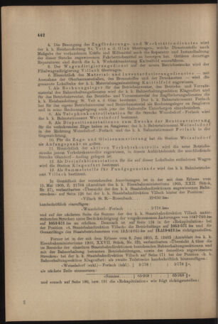 Verordnungs- und Anzeige-Blatt der k.k. General-Direction der österr. Staatsbahnen 19061117 Seite: 2