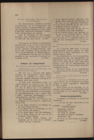 Verordnungs- und Anzeige-Blatt der k.k. General-Direction der österr. Staatsbahnen 19061117 Seite: 8