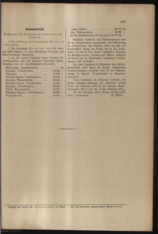 Verordnungs- und Anzeige-Blatt der k.k. General-Direction der österr. Staatsbahnen 19061117 Seite: 9