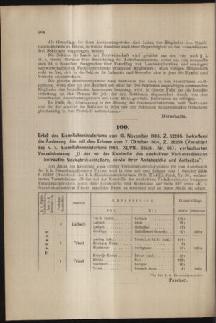 Verordnungs- und Anzeige-Blatt der k.k. General-Direction der österr. Staatsbahnen 19061201 Seite: 4