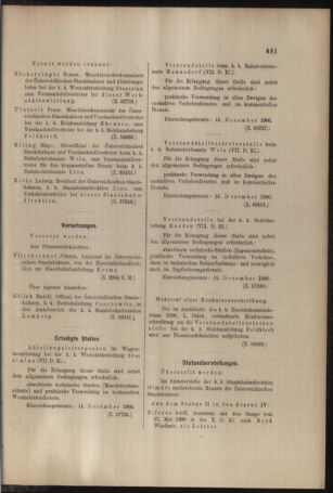 Verordnungs- und Anzeige-Blatt der k.k. General-Direction der österr. Staatsbahnen 19061207 Seite: 5