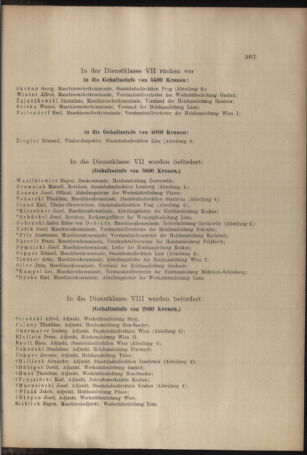 Verordnungs- und Anzeige-Blatt der k.k. General-Direction der österr. Staatsbahnen 19061222 Seite: 11