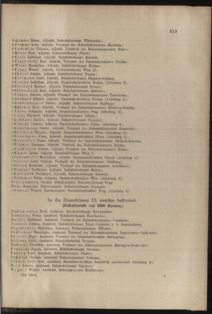 Verordnungs- und Anzeige-Blatt der k.k. General-Direction der österr. Staatsbahnen 19061222 Seite: 17