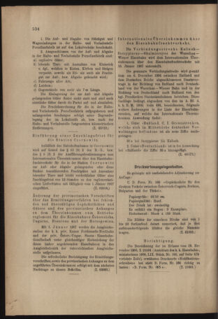 Verordnungs- und Anzeige-Blatt der k.k. General-Direction der österr. Staatsbahnen 19061229 Seite: 8