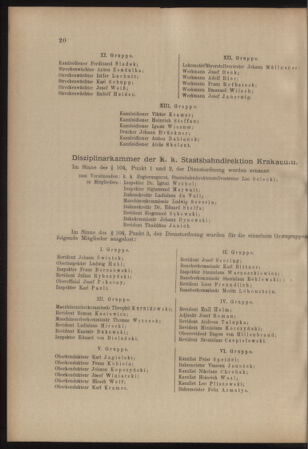 Verordnungs- und Anzeige-Blatt der k.k. General-Direction der österr. Staatsbahnen 19070103 Seite: 12