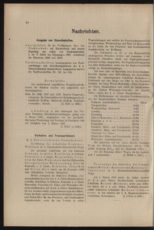 Verordnungs- und Anzeige-Blatt der k.k. General-Direction der österr. Staatsbahnen 19070112 Seite: 8