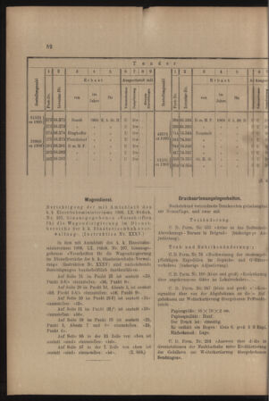 Verordnungs- und Anzeige-Blatt der k.k. General-Direction der österr. Staatsbahnen 19070119 Seite: 6