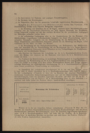 Verordnungs- und Anzeige-Blatt der k.k. General-Direction der österr. Staatsbahnen 19070226 Seite: 6