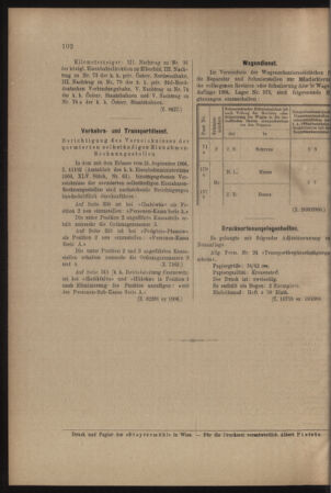 Verordnungs- und Anzeige-Blatt der k.k. General-Direction der österr. Staatsbahnen 19070302 Seite: 14