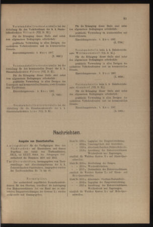 Verordnungs- und Anzeige-Blatt der k.k. General-Direction der österr. Staatsbahnen 19070302 Seite: 5