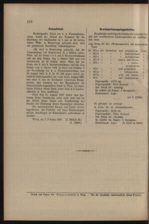 Verordnungs- und Anzeige-Blatt der k.k. General-Direction der österr. Staatsbahnen 19070316 Seite: 6