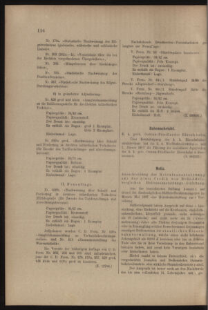 Verordnungs- und Anzeige-Blatt der k.k. General-Direction der österr. Staatsbahnen 19070323 Seite: 4