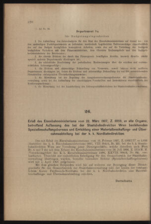 Verordnungs- und Anzeige-Blatt der k.k. General-Direction der österr. Staatsbahnen 19070330 Seite: 2