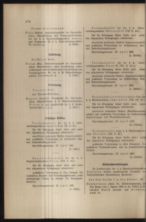 Verordnungs- und Anzeige-Blatt der k.k. General-Direction der österr. Staatsbahnen 19070420 Seite: 2