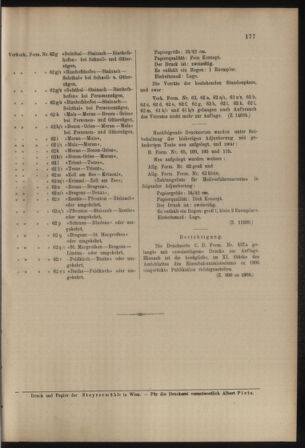 Verordnungs- und Anzeige-Blatt der k.k. General-Direction der österr. Staatsbahnen 19070420 Seite: 5