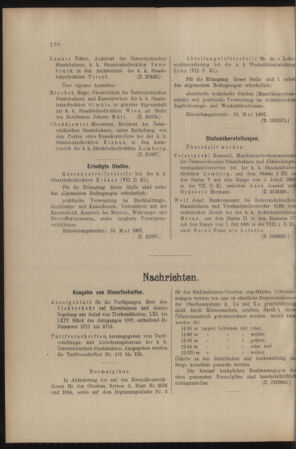 Verordnungs- und Anzeige-Blatt der k.k. General-Direction der österr. Staatsbahnen 19070504 Seite: 12