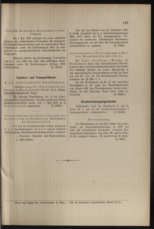 Verordnungs- und Anzeige-Blatt der k.k. General-Direction der österr. Staatsbahnen 19070504 Seite: 13