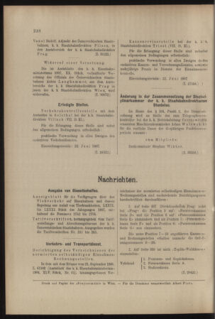 Verordnungs- und Anzeige-Blatt der k.k. General-Direction der österr. Staatsbahnen 19070615 Seite: 4