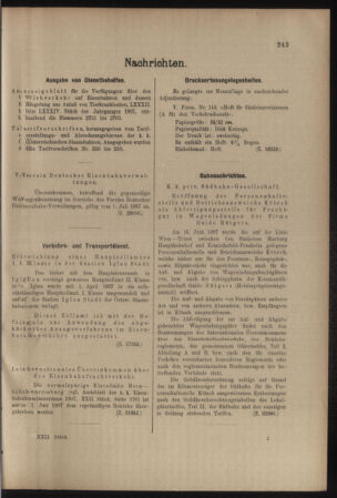 Verordnungs- und Anzeige-Blatt der k.k. General-Direction der österr. Staatsbahnen 19070622 Seite: 5