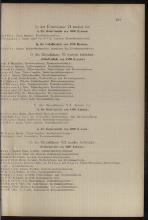 Verordnungs- und Anzeige-Blatt der k.k. General-Direction der österr. Staatsbahnen 19070701 Seite: 3