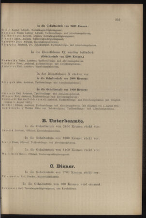 Verordnungs- und Anzeige-Blatt der k.k. General-Direction der österr. Staatsbahnen 19070701 Seite: 5