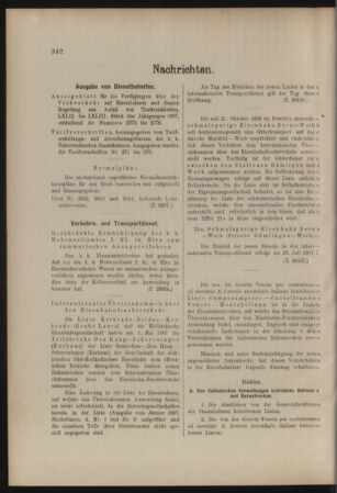 Verordnungs- und Anzeige-Blatt der k.k. General-Direction der österr. Staatsbahnen 19070713 Seite: 4