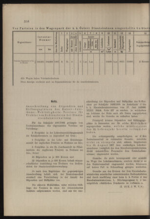 Verordnungs- und Anzeige-Blatt der k.k. General-Direction der österr. Staatsbahnen 19070727 Seite: 8