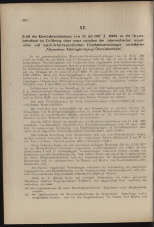 Verordnungs- und Anzeige-Blatt der k.k. General-Direction der österr. Staatsbahnen 19070803 Seite: 6