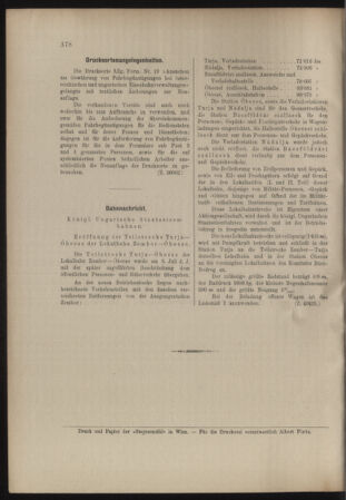 Verordnungs- und Anzeige-Blatt der k.k. General-Direction der österr. Staatsbahnen 19070810 Seite: 4