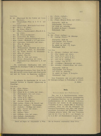 Verordnungs- und Anzeige-Blatt der k.k. General-Direction der österr. Staatsbahnen 19070824 Seite: 7