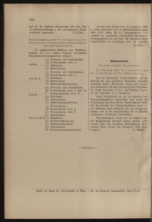 Verordnungs- und Anzeige-Blatt der k.k. General-Direction der österr. Staatsbahnen 19071012 Seite: 4