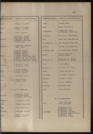 Verordnungs- und Anzeige-Blatt der k.k. General-Direction der österr. Staatsbahnen 19071105 Seite: 19