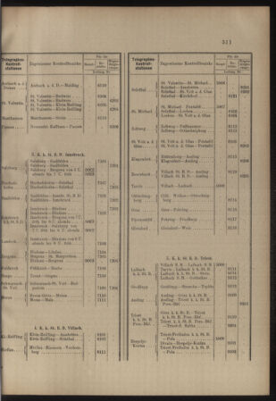 Verordnungs- und Anzeige-Blatt der k.k. General-Direction der österr. Staatsbahnen 19071105 Seite: 3