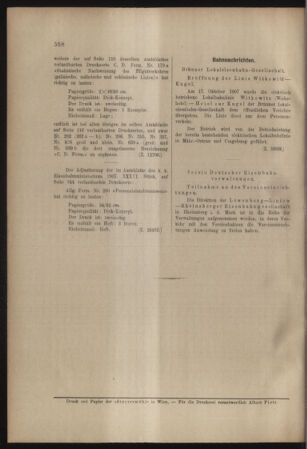 Verordnungs- und Anzeige-Blatt der k.k. General-Direction der österr. Staatsbahnen 19071116 Seite: 4